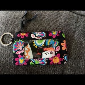 Vera Bradley Disney ID keychain